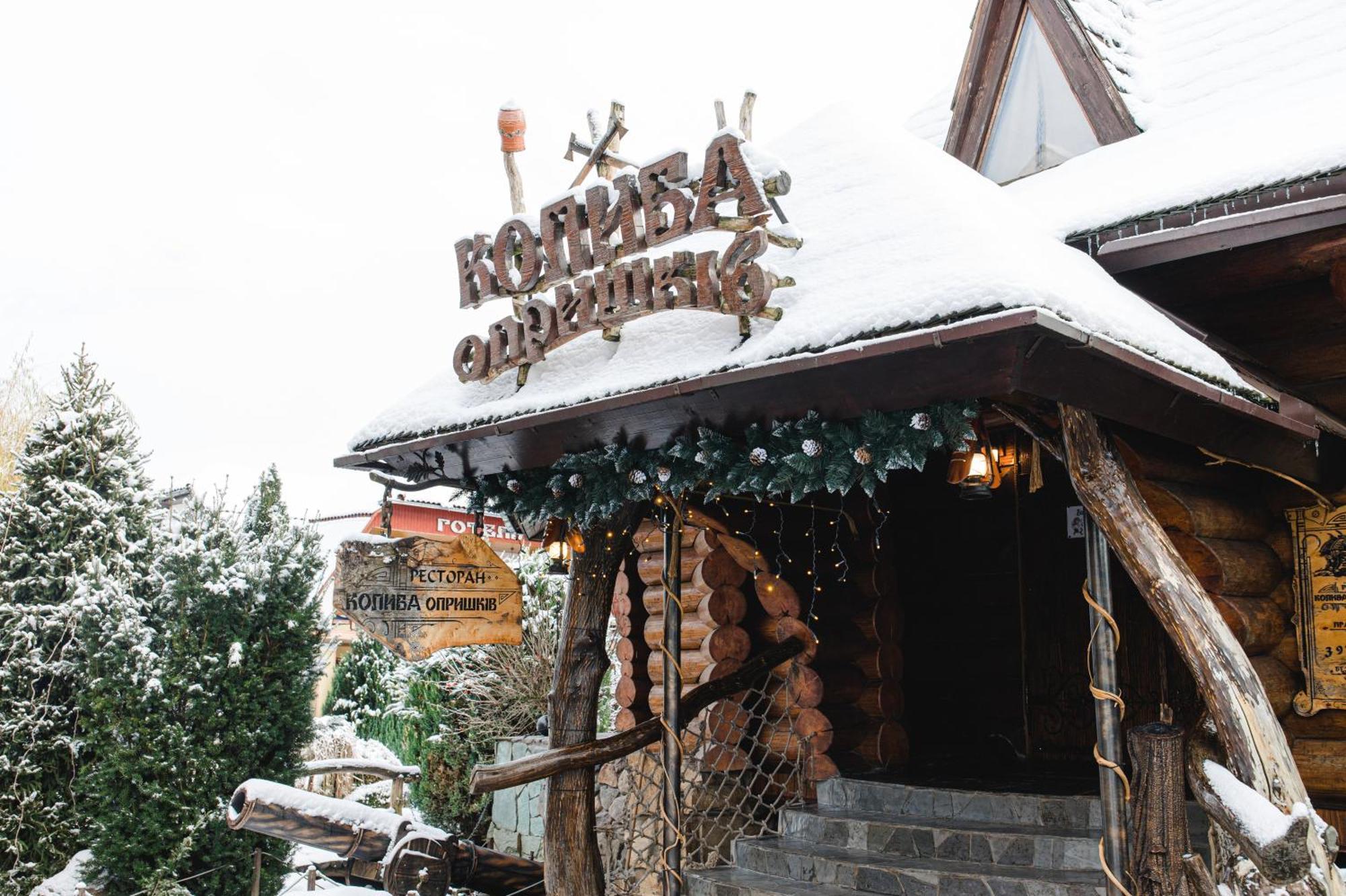 Hotel Kolyba Opryshkiv Nizhneye Selishche Exterior foto